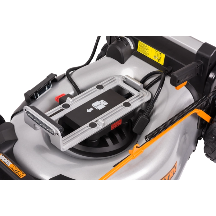 Газонокосилка самоходная WORX NITRO WG761E 80V (51см) бесщеточная аккумуляторная