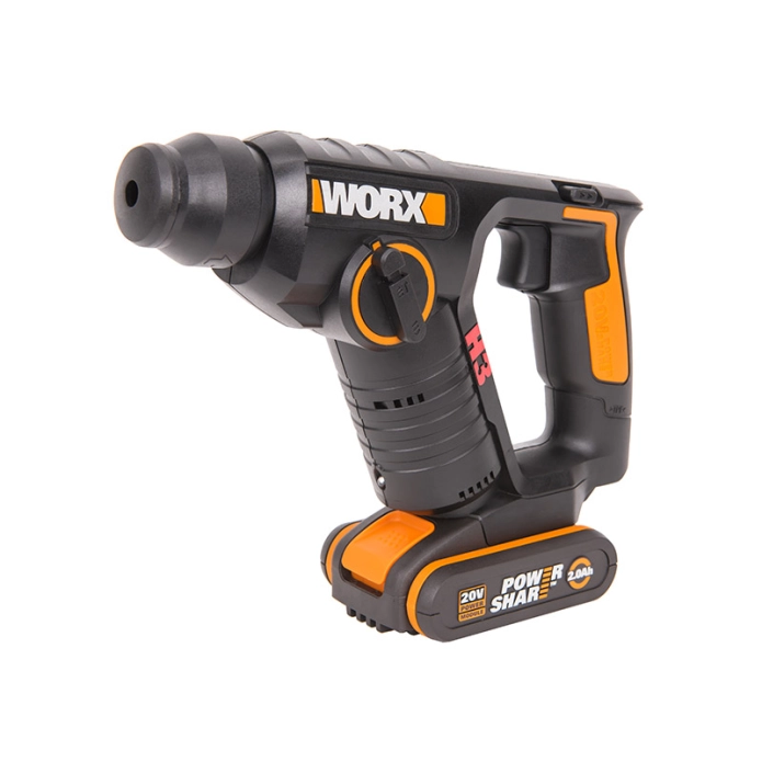 Перфоратор WORX WX394.3 20V 1050Вт (1,5Дж) аккумуляторный