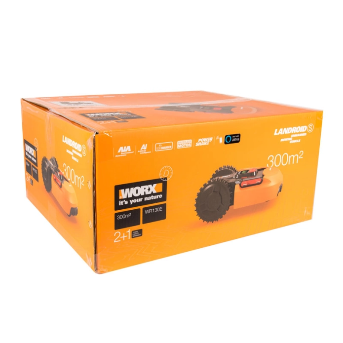 Робот газонокосилка WORX Landroid S WR130E 300кв.м