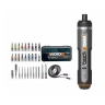 Отвертка аккумуляторная WORX WX242 4V, набор оснастки