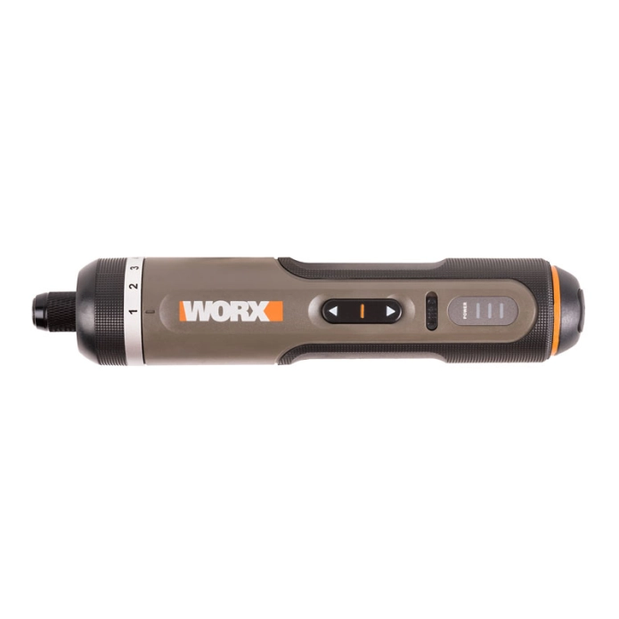 Отвертка аккумуляторная WORX WX242 4V, набор оснастки