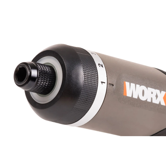 Отвертка аккумуляторная WORX WX242 4V, набор оснастки