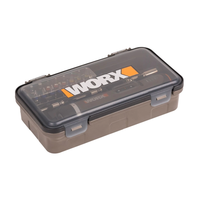 Отвертка аккумуляторная WORX WX242 4V, набор оснастки