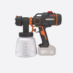 Краскопульт WORX WX020.9 20V бесщеточный аккумуляторный 