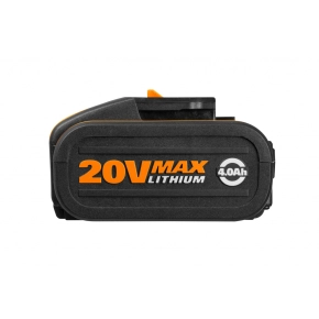 Комплект WORX WA3611 20V: 2 аккумулятора 4Ач и двойное зарядное устройство 2А