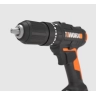 Дрель-шуруповерт ударная WORX WX370.9 20V (50Нм) аккумуляторная