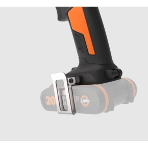 Дрель-шуруповерт ударная WORX WX370.9 20V (50Нм) аккумуляторная