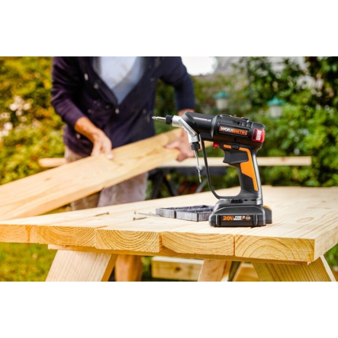 Дрель-шуруповерт аккумуляторная бесщёточная WORX Switchdriver 2.0 WX177