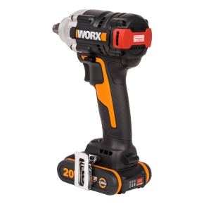 Гайковерт бесщеточный WORX WX272 20V (300Нм) аккумуляторный 