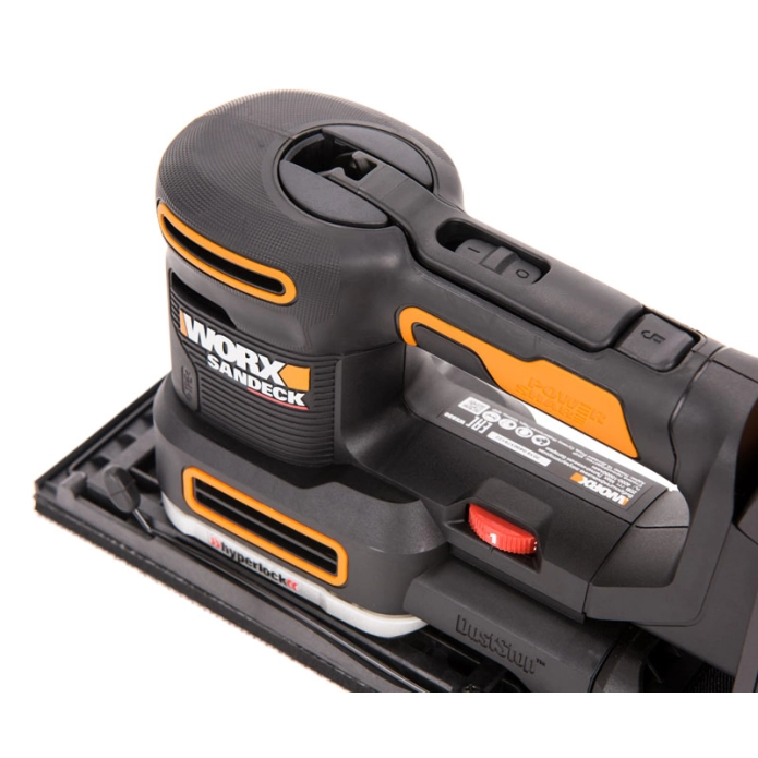 Виброшлифмашина WORX WX820 20V (50Вт) аккумуляторная