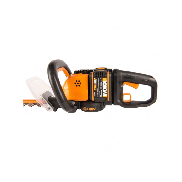 Кусторез WORX WG284E.1 40V (60см) аккумуляторный