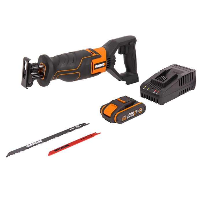 Сабельная пила WORX WX500 20V аккумуляторная 