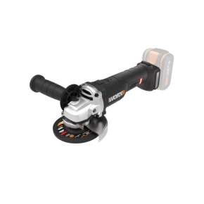 Угловая шлифмашина (болгарка) WORX WX813.9 20V (115мм) бесщеточная аккумуляторная