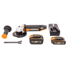 Угловая шлифмашина (болгарка) WORX WX803 20V (125мм) аккумуляторная