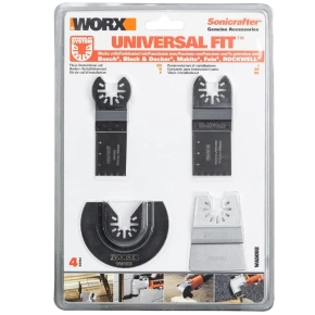 Набор насадок WORX WA5092 для реноватора 4шт