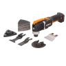 Комплект мастера WORX: Реноватор бесщеточный WX696.9 аккумуляторный + Пила дисковая SAW WX527.9 аккумуляторная 