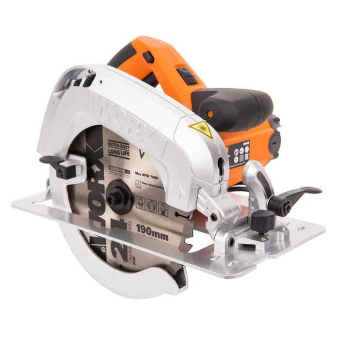 Дисковая пила WORX WX445 220V 1600Вт 190мм электрическая
