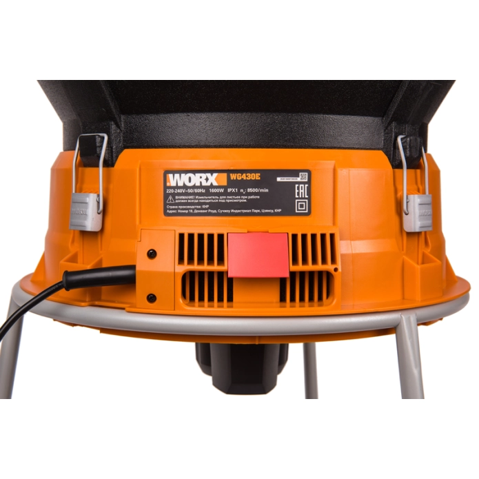 Садовый измельчитель травы WORX WG430E 220V 1600Вт 36см электрический