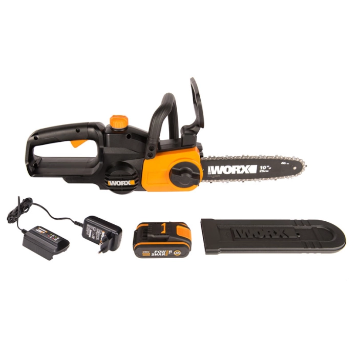 Цепная пила WORX WG322E.1 20V (25см) аккумуляторная 