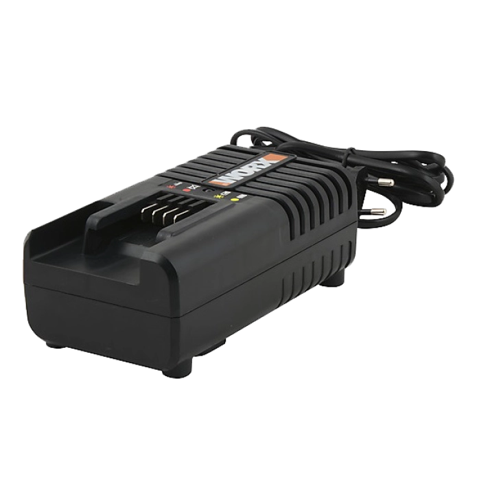 Комплект WORX WA3604 20V: аккумулятор 4Ач и зарядное устройство 2А