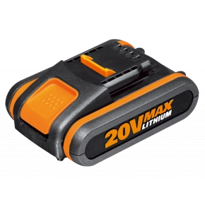 Комплект WORX WA3601 20V: аккумулятор 2Ач и зарядное устройство 2А