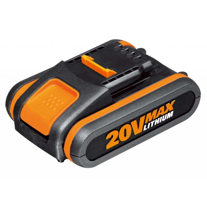 Комплект WORX WA3601 20V: аккумулятор 2Ач и зарядное устройство 2А