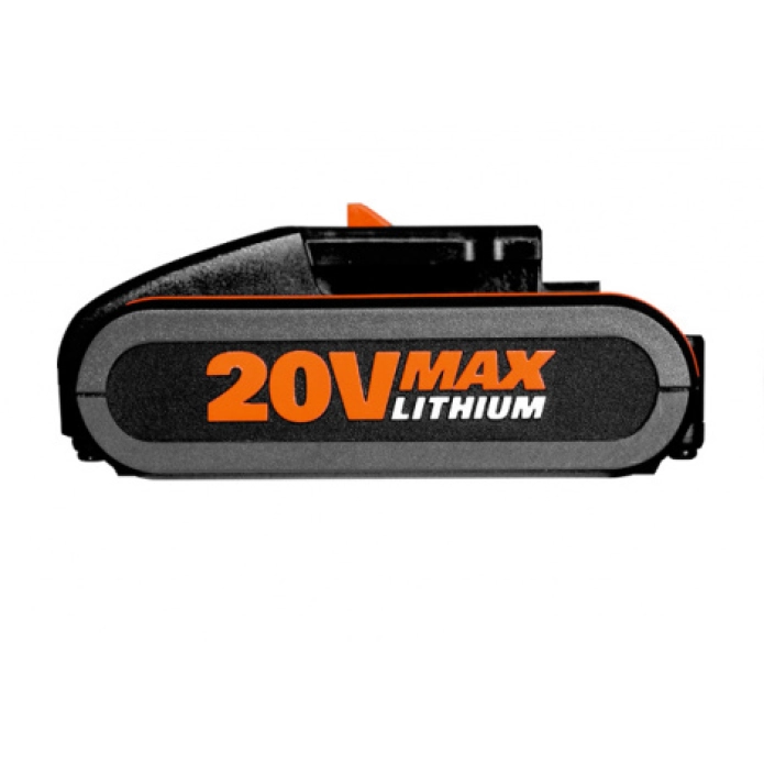 Комплект WORX WA3601 20V: аккумулятор 2Ач и зарядное устройство 2А
