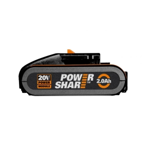 Комплект WORX WA3601 20V: аккумулятор 2Ач и зарядное устройство 2А