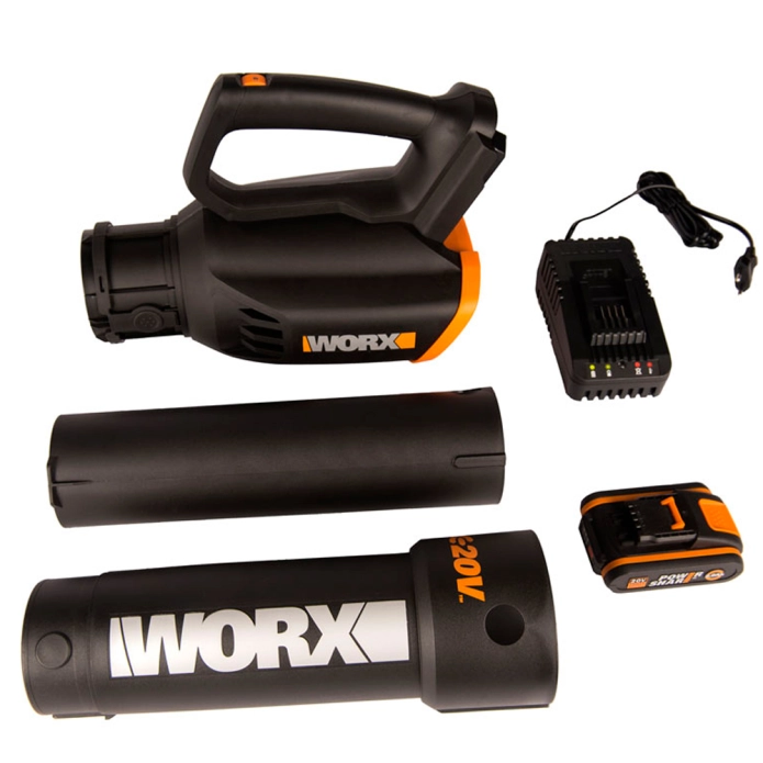 Воздуходувка WORX WG547E 20V Air Turbine 120км/ч аккумуляторная