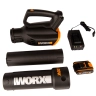Воздуходувка WORX WG547E 20V Air Turbine 120км/ч аккумуляторная