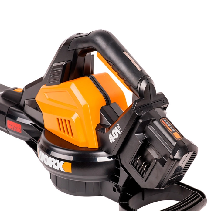 Воздуходувка садовый пылесос WORX WG583E.9 40V (335км/ч) бесщеточная аккумуляторная