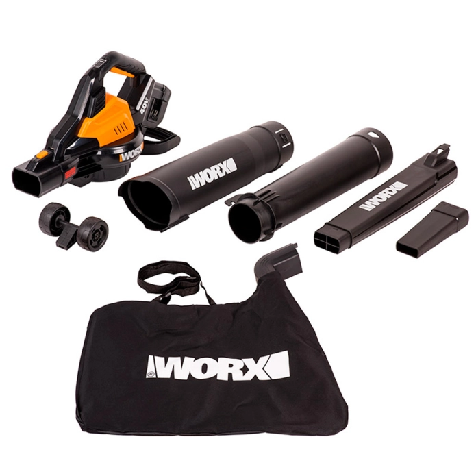 Воздуходувка садовый пылесос WORX WG583E.9 40V (335км/ч) бесщеточная аккумуляторная