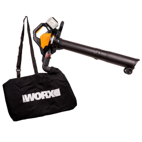 Воздуходувка садовый пылесос WORX WG583E.9 40V (335км/ч) бесщеточная аккумуляторная