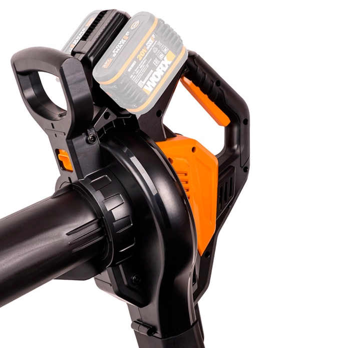 Воздуходувка садовый пылесос WORX WG583E.9 40V (335км/ч) бесщеточная аккумуляторная
