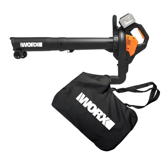 Воздуходувка садовый пылесос WORX WG583E.9 40V (335км/ч) бесщеточная аккумуляторная