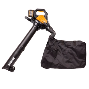 Воздуходувка садовый пылесос WORX WG583E 40V (335км/ч) бесщеточная аккумуляторная