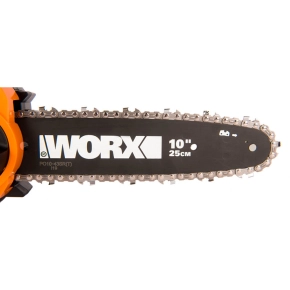 Цепная пила WORX WG322E.9 20V (25см) аккумуляторная