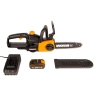 Цепная пила компактная WORX WG322E 20V (25см) аккумуляторная