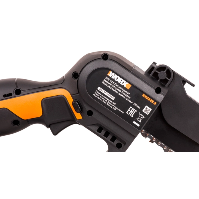 Цепная пила компактная WORX WG324E.9 (40см) 20V аккумуляторная