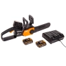Цепная пила WORX WG381E 40V (30 см) Li cordless ChainSaw аккумуляторная