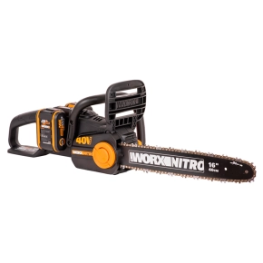 Цепная пила WORX NITRO WG385E 40V (40см) бесщеточная аккумуляторная 