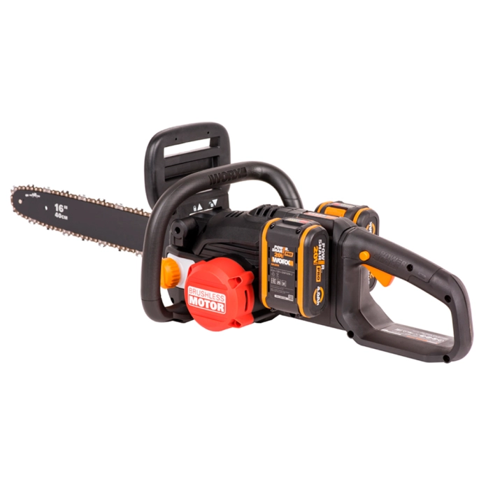 Цепная пила бесщеточная WORX NITRO WG385E.9 40V (40см) аккумуляторная