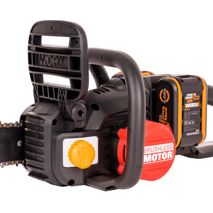 Цепная пила бесщеточная WORX NITRO WG385E.9 40V (40см) аккумуляторная