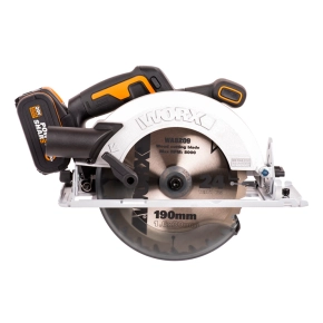 Циркулярная пила WORX WX520 20V (190мм) бесщеточная аккумуляторная 