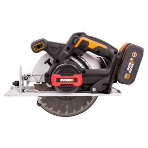 Циркулярная пила WORX WX520 20V (190мм) бесщеточная аккумуляторная 
