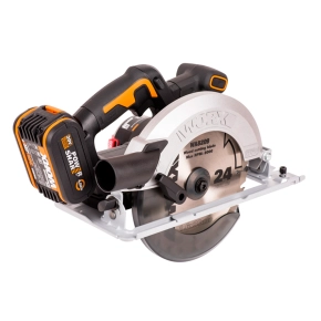 Циркулярная пила WORX WX520 20V (190мм) бесщеточная аккумуляторная 