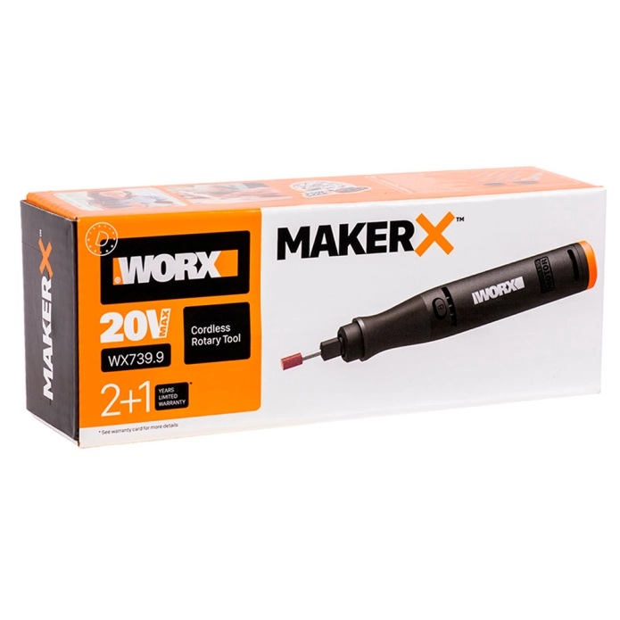 Гравировальная машинка WORX WX739.9 20V аккумуляторная MAKER X