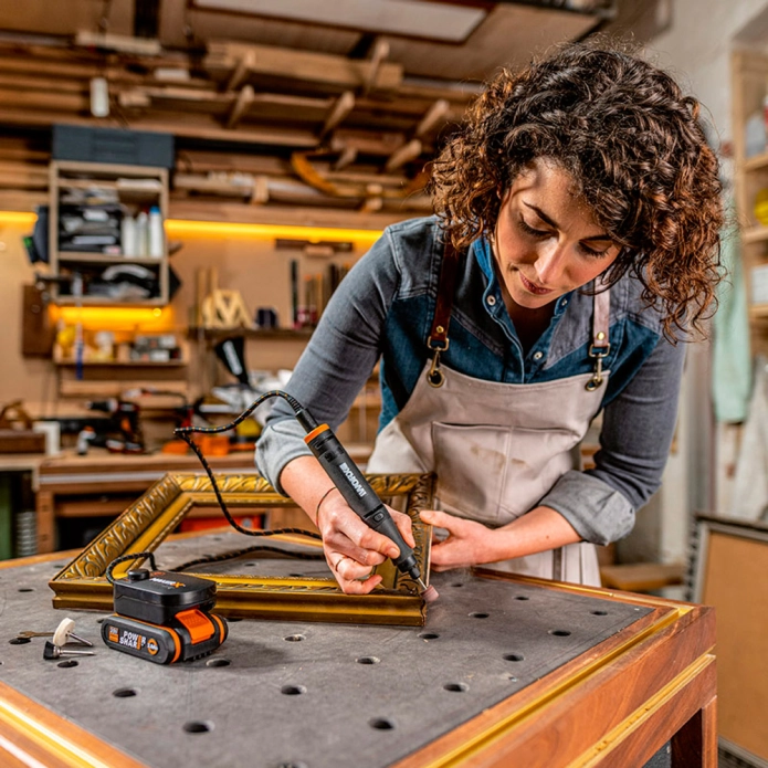 Гравировальная машинка WORX WX739.9 20V аккумуляторная MAKER X