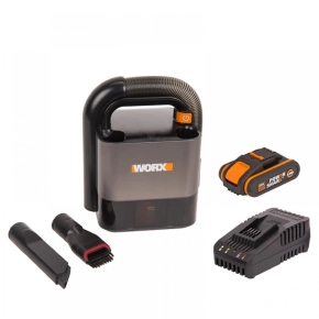Пылесос для автомобиля WORX WX030.1 20V, аккумуляторный