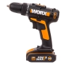 Дрель-шуруповерт мобильная WORX WX101.1 20V (1.5Ач) аккумуляторная